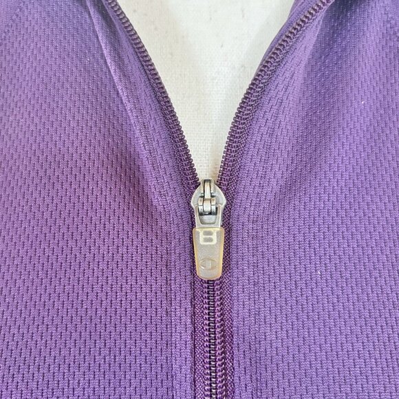 Champion Women's Double Dry Full-Zip Jacket - Purple Size M - Picture 2 of 7